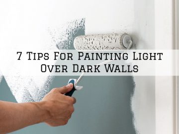 04-06-2021 Eason Painting Romeo MI tips for painting light over dark walls
