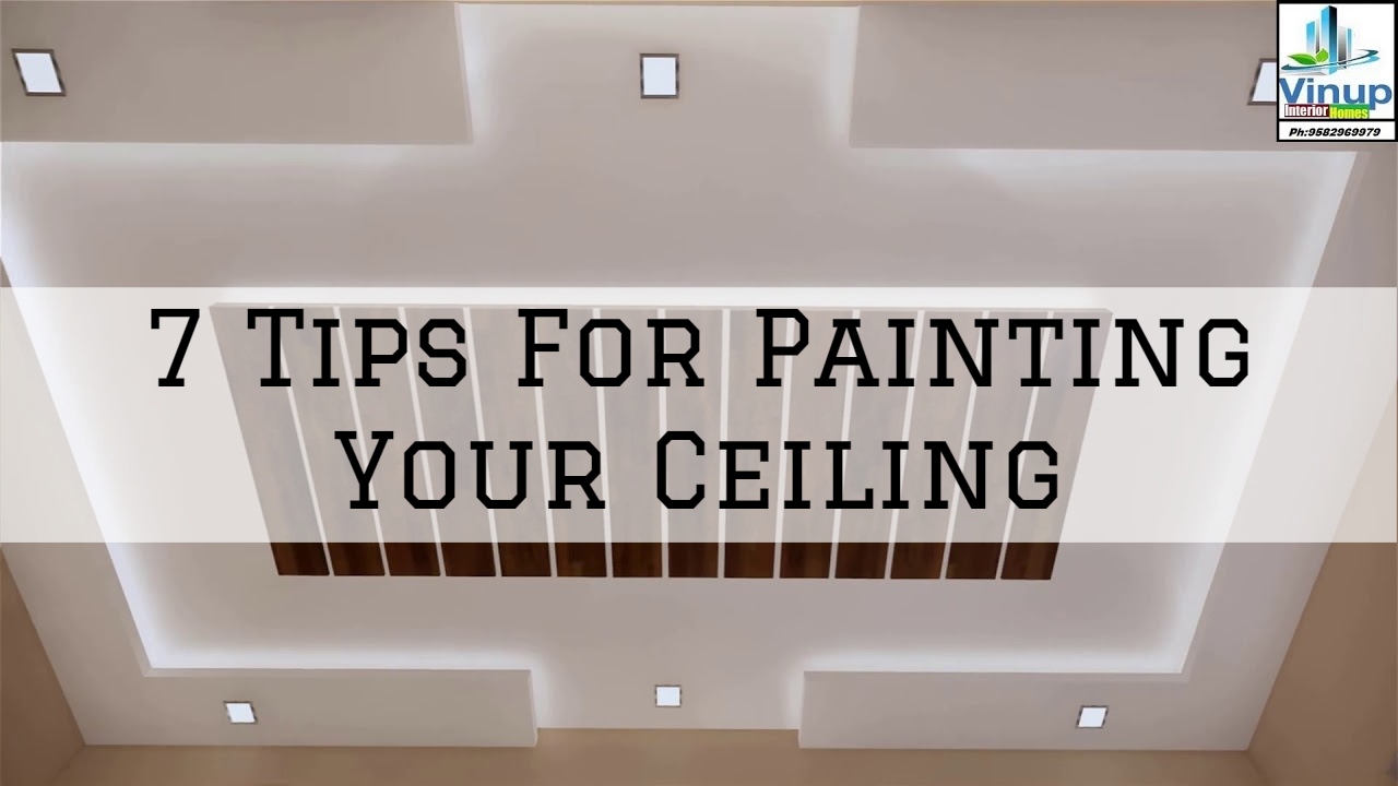 7 Tips For Painting Your Ceiling in Washington, MI Eason Painting