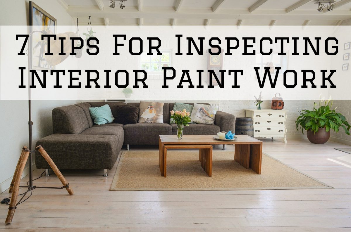 2021-02-11 Eason Painting Romeo MI Inspecting Interior Paint Work Tips