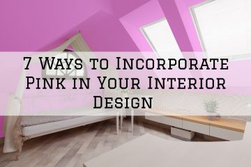 2021-11-25 Eason Painting Richmond MI Ways to Incorporate Pink in Your Interior Design