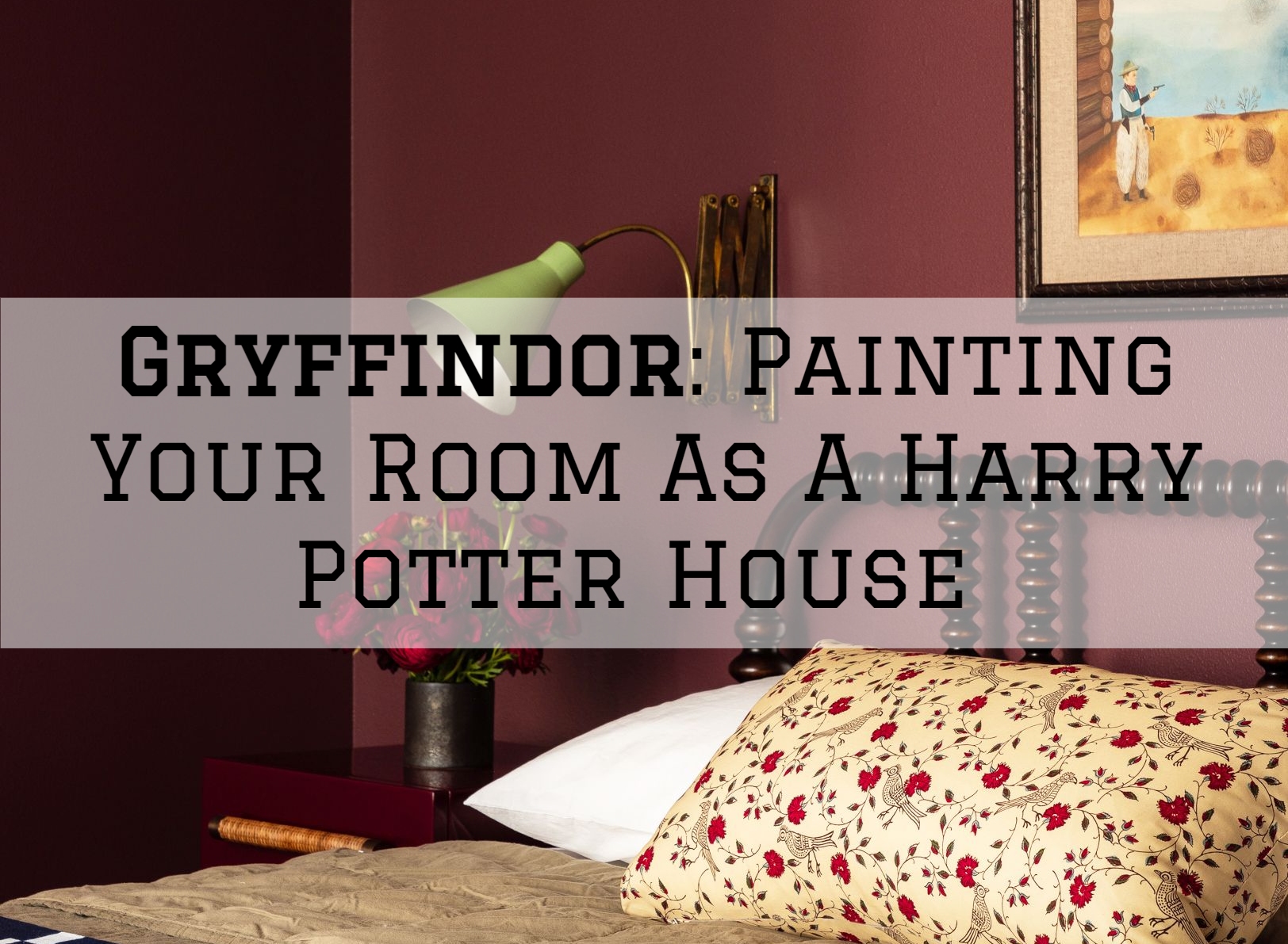 Harry Potter childrens mural room  Harry potter room decor, Harry potter  bedroom decor, Harry potter bedroom