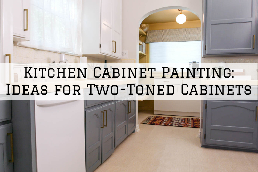 Kitchen Cabinet Painting Shelby Twp Ideas For Two Toned Cabinets Eason Painting
