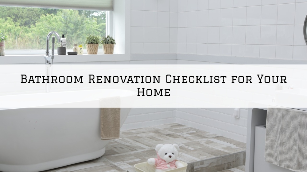 Bathroom Renovation Checklist for Your Home in Rochester, MI