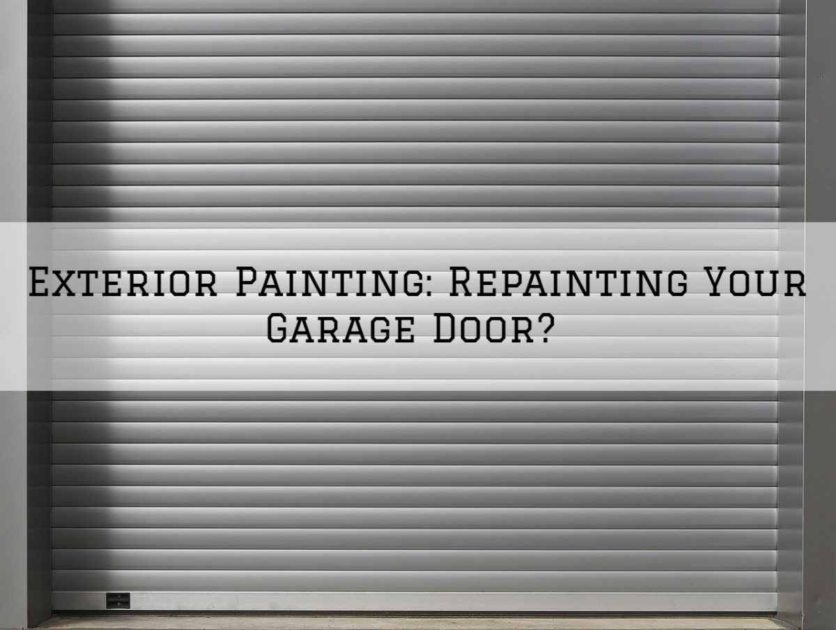 Exterior Painting Washington MI_ Repainting Your Garage Door_