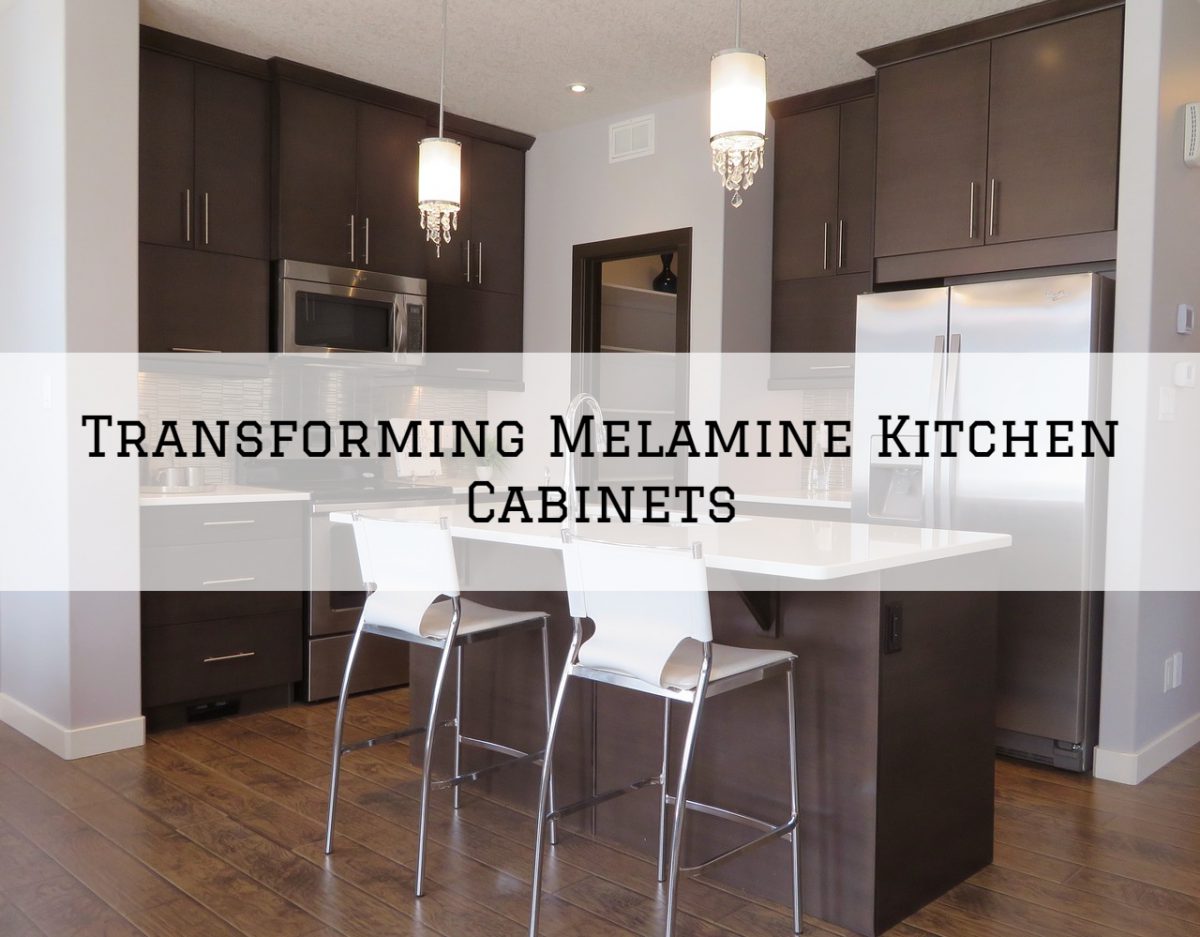 Transforming Melamine Kitchen Cabinets in Richmond, MI